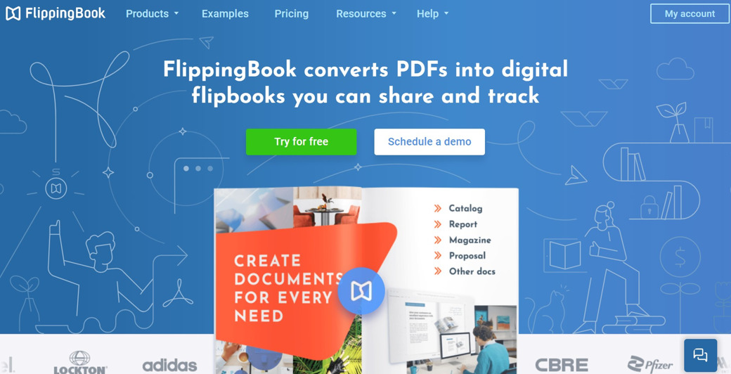 FlippingBook main page