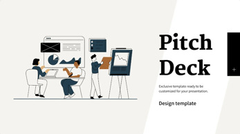 Canva pitch deck template