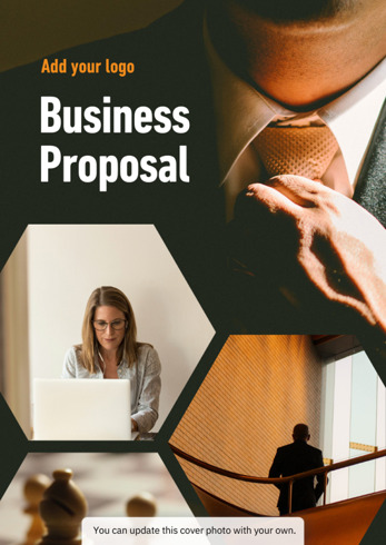 Canva business proposal template