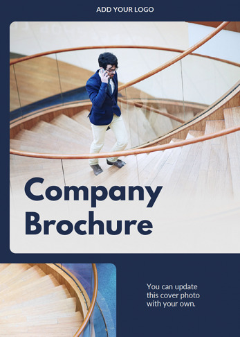 Canva brochure template