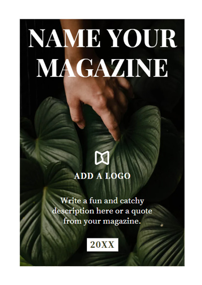 Magazine template