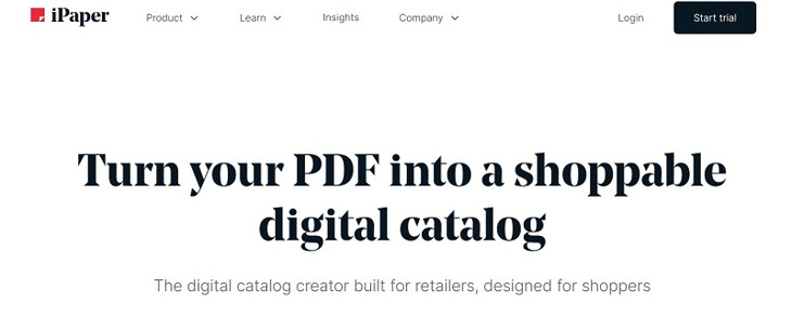 iPaper catalog maker software