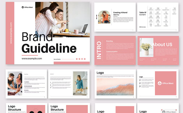 Brand guideline example