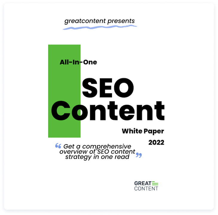 All-In-One SEO Content by Greatcontent white paper example