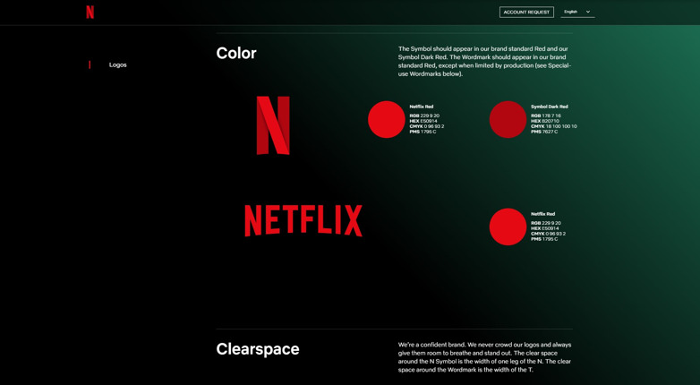 Netflix brand guidelines