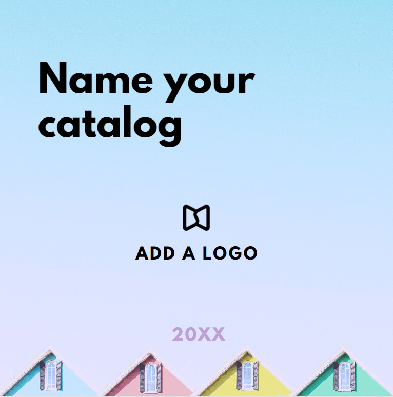 Catalog template