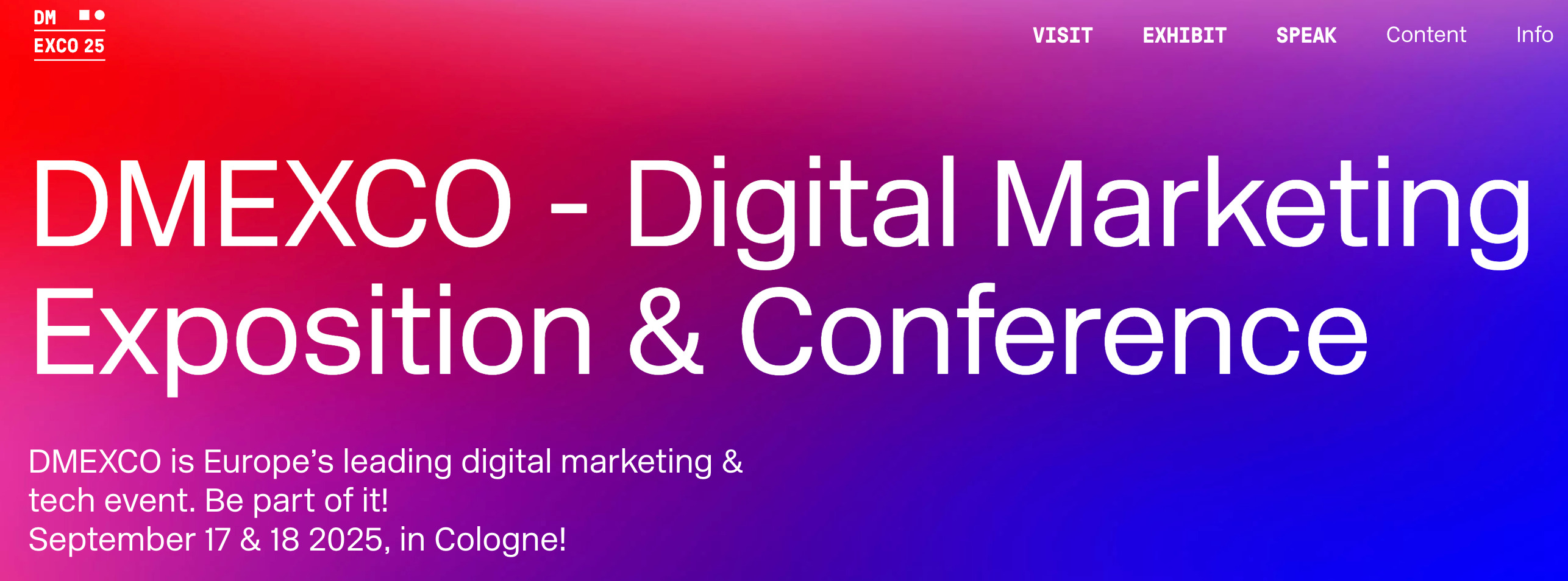 Digital Marketing Conferences 2025