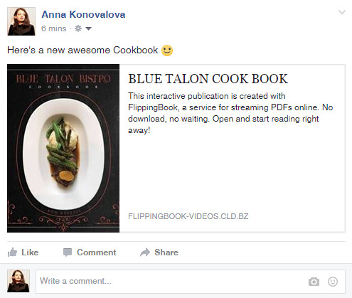 Preview on Facebook