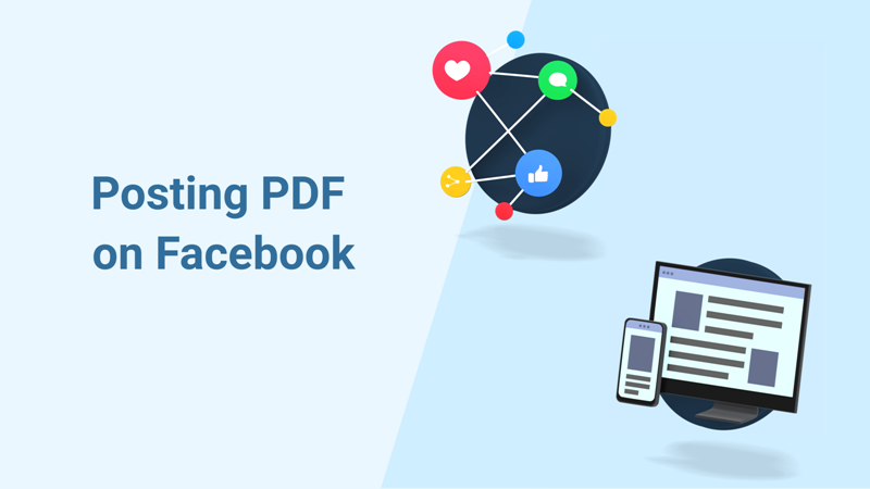 Posting a PDF on Facebook