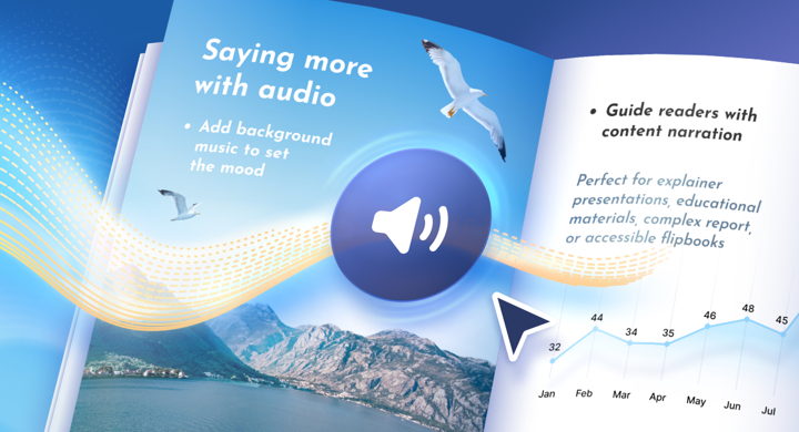 FlippingBook Online Update: Make Your Flipbooks More Engaging with Audio