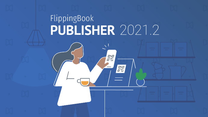FlippingBook Publisher Release: QR-Code Sharing, Empowered Bookshelves
