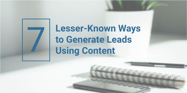 How to Generate Leads Using Content
