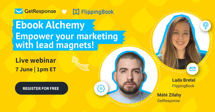 Join FlippingBook and GetResponse for a Live Webinar on Lead Magnets