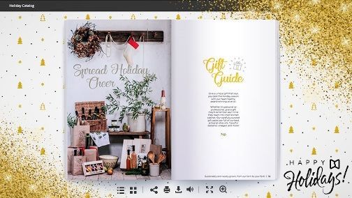 How to Create an Interactive Holiday Catalog