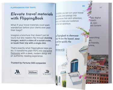 Bring Travel to Life with FlippingBook